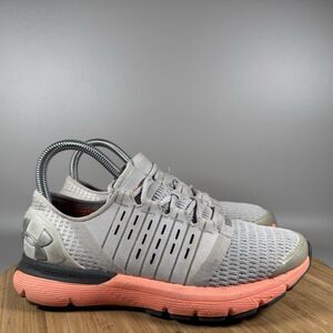 Under Armour Sneakers Women 7 M Speedform‎ Europa Running Shoes Gray Trainers